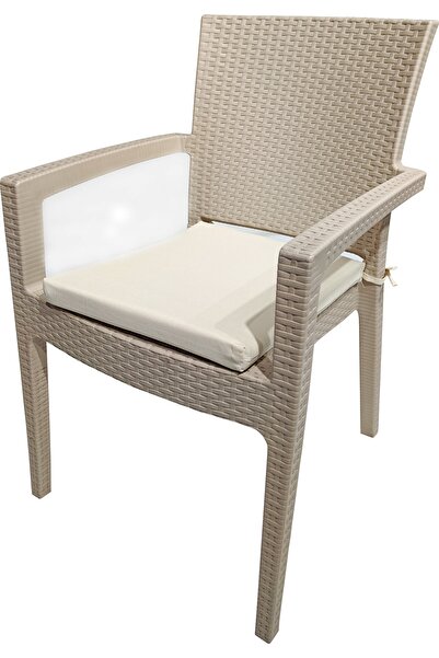 Derya Ticaret Sandalye Minderi 4'lü 40x45cm Fermuarlı