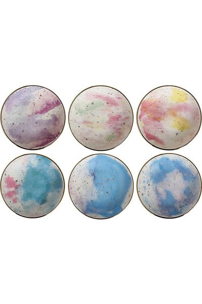 Porland Cosmos 6-Piece 10cm Bowl Set