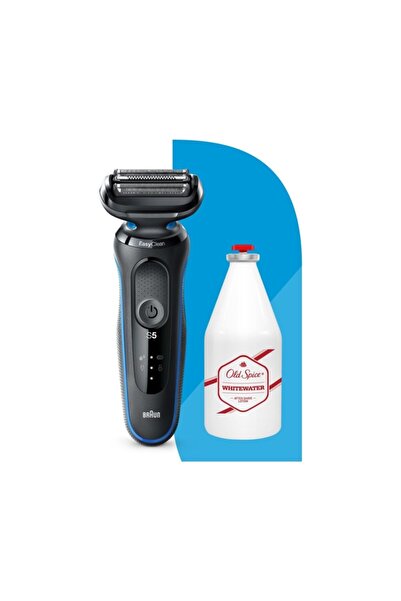 Braun Islak & Kuru Kablosuz Tıraş Makinesi + Old Spice 100 Ml White Water Tır...
