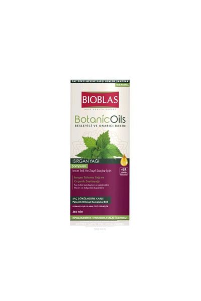 Bioblas Botanical Shampoo Oils - Nettle Oil 360 ml