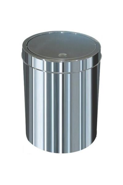KG-GOLDPAPER 1319 3 Litre Döner Kapaklı Paslanmaz Çelik Çöp Kovası