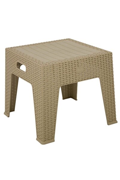 Mandella Elit Rattan Sehpa Çölbeji