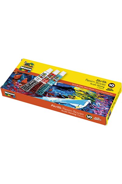Nova Color Nc-287 Akrilik Boya 10'lu Tüp