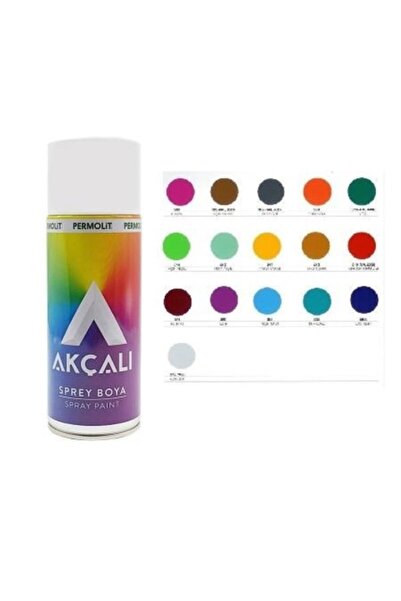 Akçalı Sprey Boya 626 Tampon Siyah 400 Ml ()