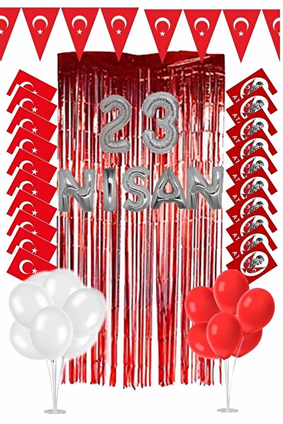 Happyland 23 Nisan Türk Bayraklı Dekorasyon Seti Model M-dl1