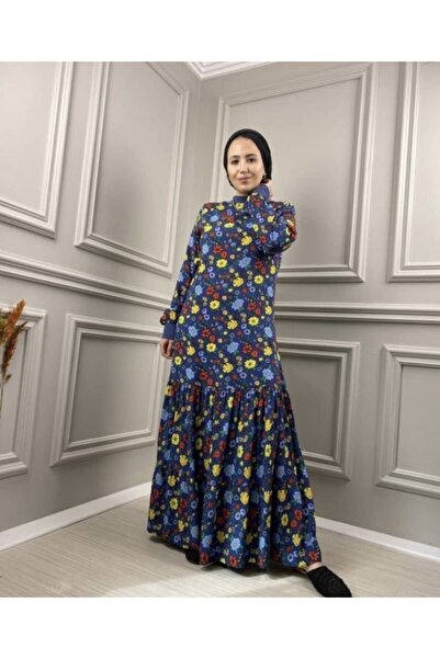 ipek butik Kadın Lacivert Elbise