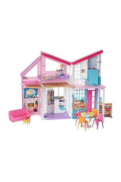 Barbie , Mega Malibu House Oyun Evi Seti