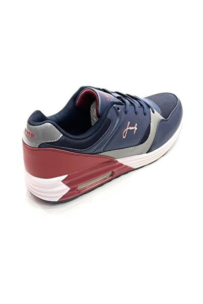 Jump Air Max Navy Burgundy Yürüyüş Koşu Tenis Spor Ayakkabı