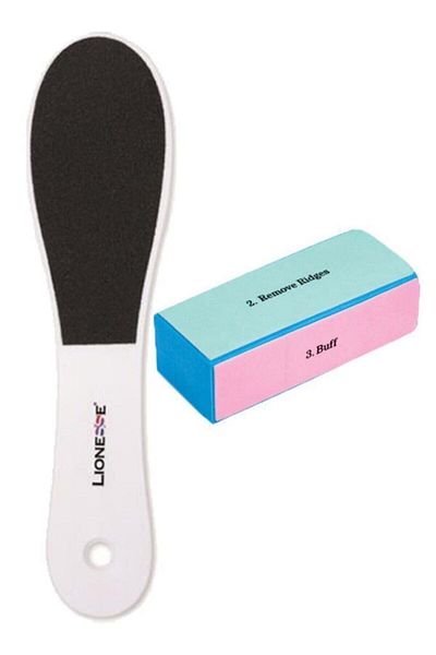 Lionesse Nail Polisher Foot File Set 2