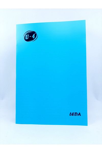 UFEN Plastic Cover Lined A4 School Notebook 40 Sheets (1 Piece)