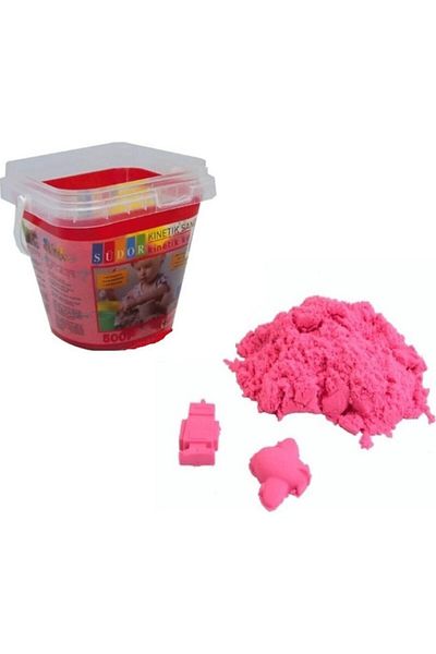 Südor Kinetic Sand Bucket 500 Gr Pink