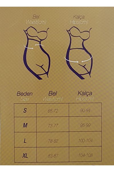 Yeni İnci 9010 Compressed Corset Skin