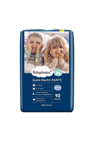 BABYDREAM Training Panty Diapers M 10 pcs