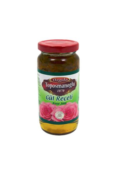 Toposmanoğlu Glikozsuz Doğal Gül Reçeli (600 Gr)