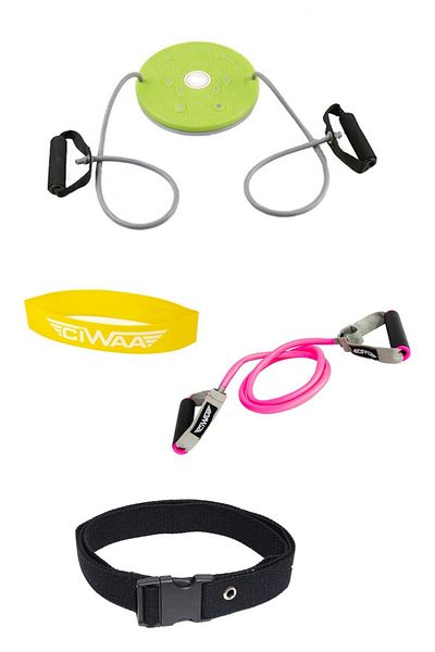 CIWAA Σετ άσκησης Elastic Twister Σετ 4 τεμαχίων