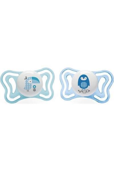 Chicco Soother Physio Light Boy Silikon Emzik 2-6 Ay 2li