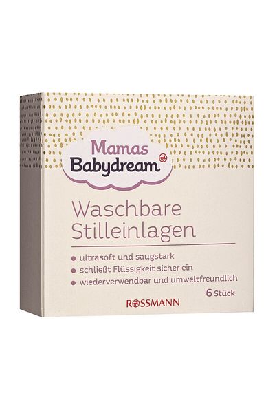 BABYDREAM Chest Pads Washable Pack of 6