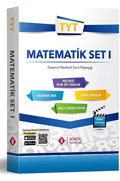 Sonuç Yayınları Tyt Matematik Set 1 Kazanım Merkezli Soru Kitapçığı 0.45