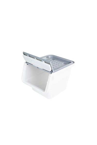 Sarah Anderson Organizer White Gray Box 12 Lt