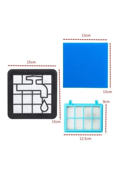 Popüler Philips Powerpro FC 9350 - Συμβατό σετ φίλτρων City Hepa