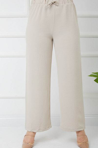 Bayanca Moda Women's Hijab Airobin Fabric Wide Leg Pants