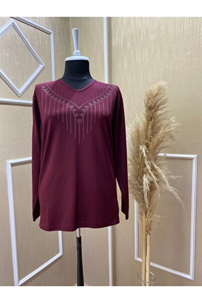 MaviMoure Kadın Anne Likralı Penye Body