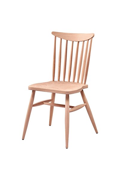 Albero Home Rosalin Cilasız Ahşap Sandalye