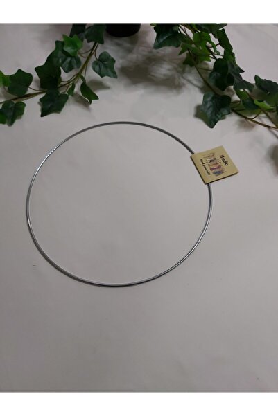 Enludo دائرة معدنية مكرامية 30 سم حلقة بكرة مجلفنة Dream Catcher