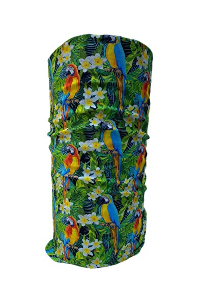 FATELLA Unisex Colorful Pattern Neck Bandana Biker Balaclava Neck Collar Buff Baff