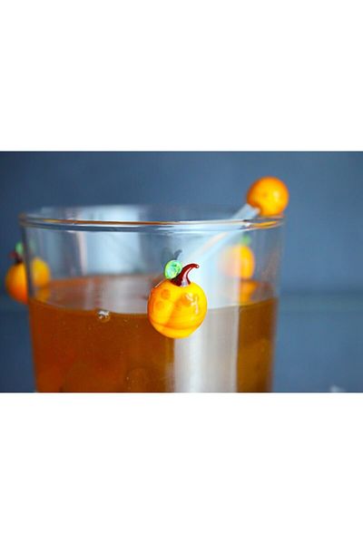 ADAMODART Jam Bowl with Apricot Glass Figure
