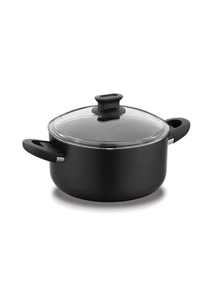 KORKMAZ Lina 30x15 Cm Black Pot