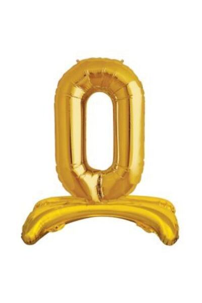 parti sürprizi بالون ذهبي على شكل حرف O من رقائق الفويل