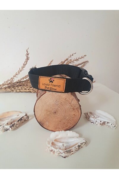 Loyal Friend Store Siyah Renk Köpek Boyun Tasması (45-60 Cm)