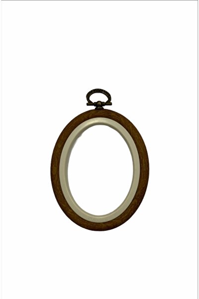 Nurge Nurge Çerçevelik Kasnak - Oval 4.boy