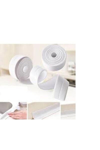 AKCAKESE Beyaz Su Sızdırmaz Lavabo Kenar Bandı 3 Metre