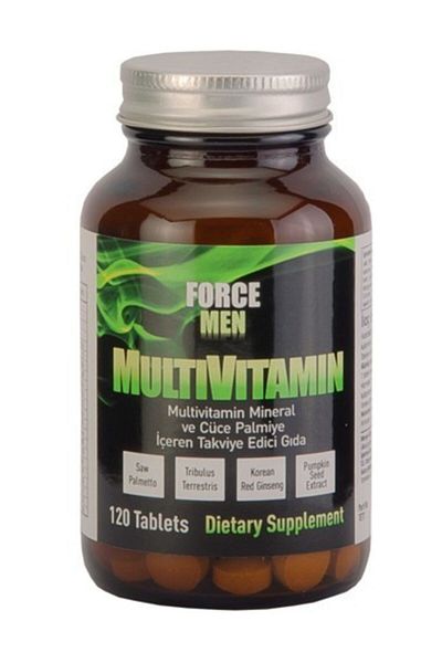Force Men's Multivitamin Mineral and Saw Palmetto 632 mg 120 Tablets