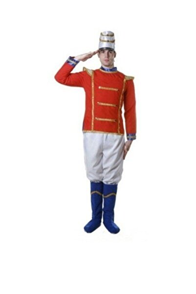 Bkmc Costum unisex de soldat roșu