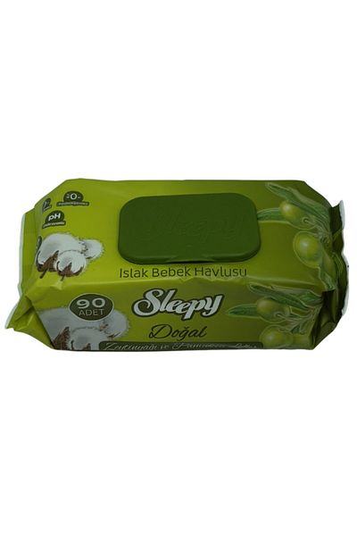 Sleepy Body Cleansing Wipes + Olive Oil Wet Baby Towel Advantage Package