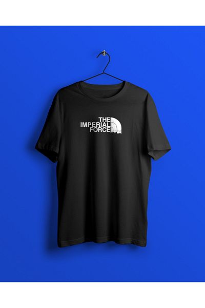 YEACHY Unisex Μαύρο μπλουζάκι με στάμπα Star Wars