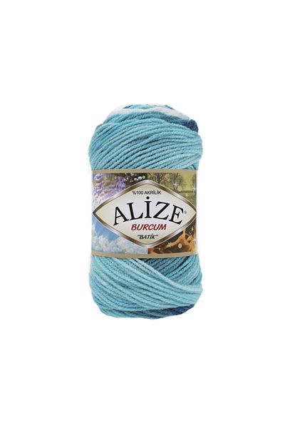 Alize 1892 Model Burcum Tie-Dye Knitted Rope Dress