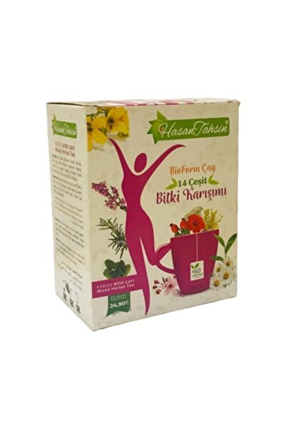 Hasan Tahsin Bio Form Çayı 60 Adet Süzen Poşet