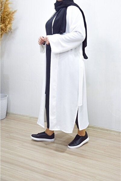 PNRSTİL White Belted Women's Aerobin Kimono