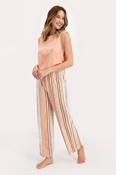 Arnetta Lovely Dark Puppy Women's Short Sleeve Pajama Set
