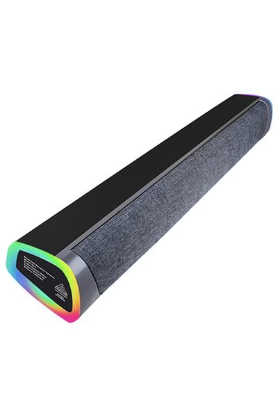 Mikado MD-SBT26 Soundbar Gri/siyah 3W*2 1800mah Fm/tf Card Led Işıklı Bluetooth 
Speaker Hoparlör Md-Sbt26