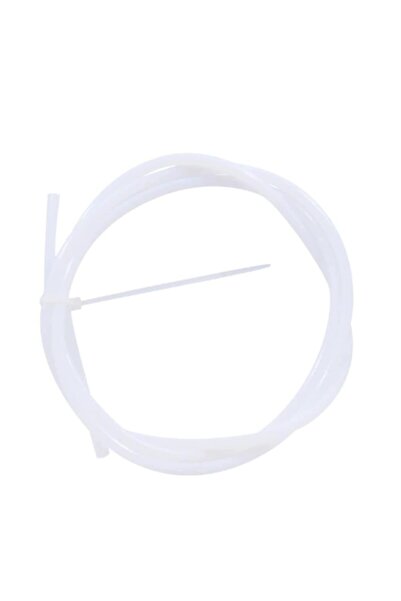 EmAyCenter 2mmx4mm 3d Yazıcı Pfte Teflon Boru - Beyaz - 50cm