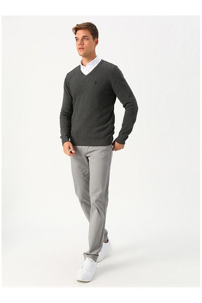 U.S. Polo Assn. Gray Men's Sweater