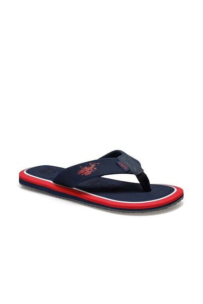 U.S. Polo Assn. Vitus 1Fx Men's Navy Blue Slippers - 101018700