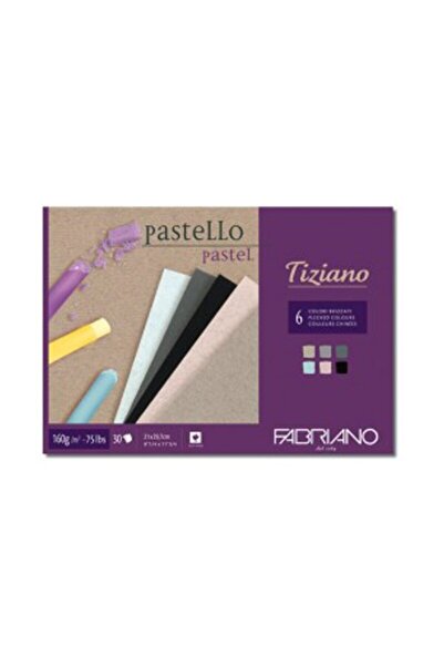 Fabriano : Tziano : Pastel Boya Ve Çizim Defteri : A3 : 160 Gr : 30 Yaprak (s...