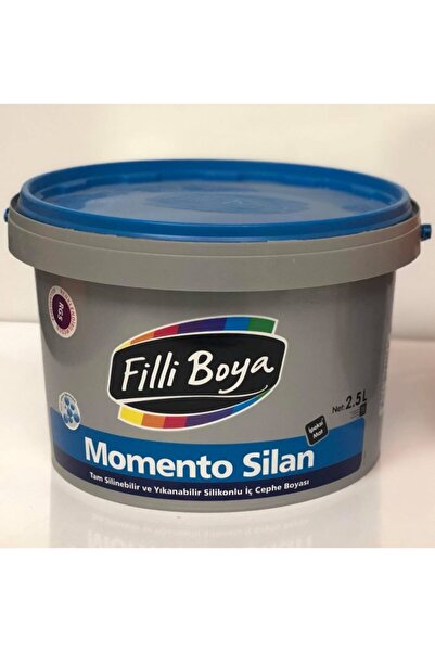Filli Boya Karbeyaz Momento Silan Silikonlu Iç Cephe Boyası 2.5 l