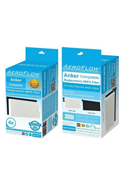 Supurgeavm Eufy Robovac 11s 35c - Set de 4 filtre compatibile